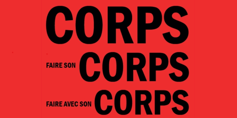 Le corps, une matière pour la création artistique