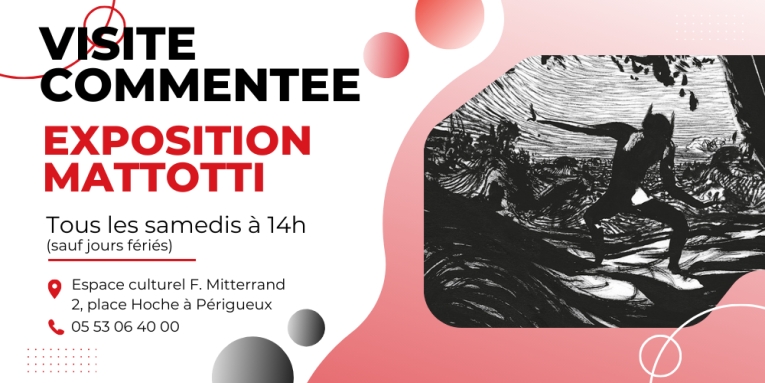 Visite commentée &quot;Exposition Mattotti&quot;